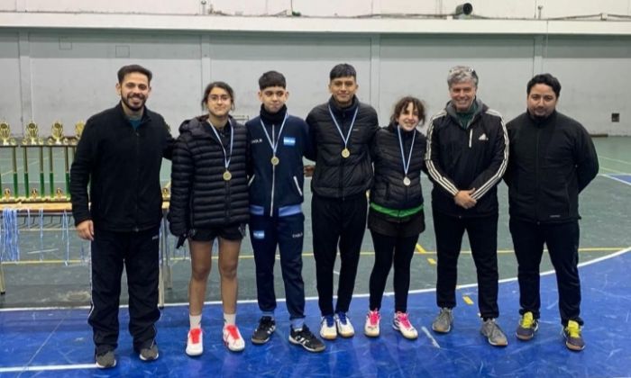 Varelenses protagonistas en el torneo Regional de Bádminton disputado en “La Patriada”