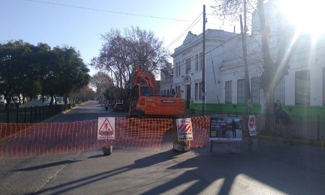Florencio Varela: Intensificaron los trabajos sobre avenida San Martín
