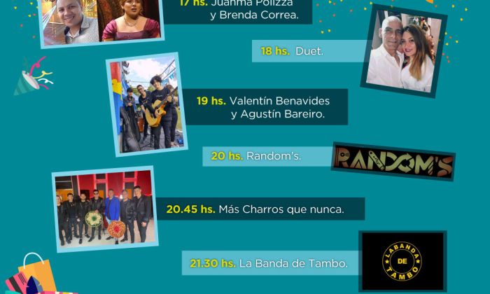 F. Varela: ¡Para todos los gustos! Grilla musical en la 18ª Expo Emprendedores