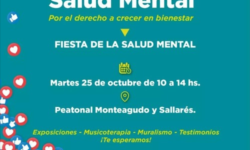 F. Varela: “Dale like a la Salud Mental”: por el derecho a crecer en bienestar