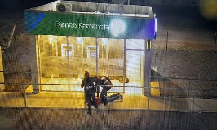 F. Varela - Aprehendido por intento de robo al cajero automático en Barrio El Parque