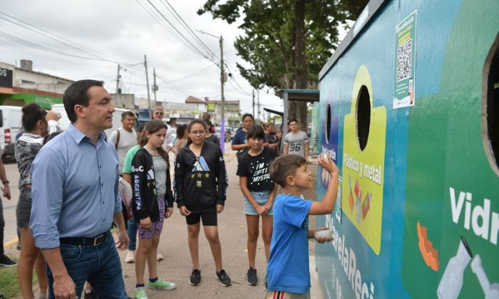 Nuevo punto ambiental de Varela Recicla en Km. 26,700