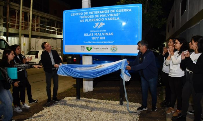 F. Varela - Vigilia por el Día del Veterano y los Caídos en la Guerra de Malvinas