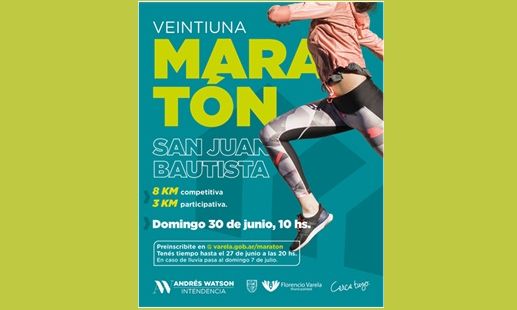 Florencio Varela - Llega la maratón San Juan Bautista 2024