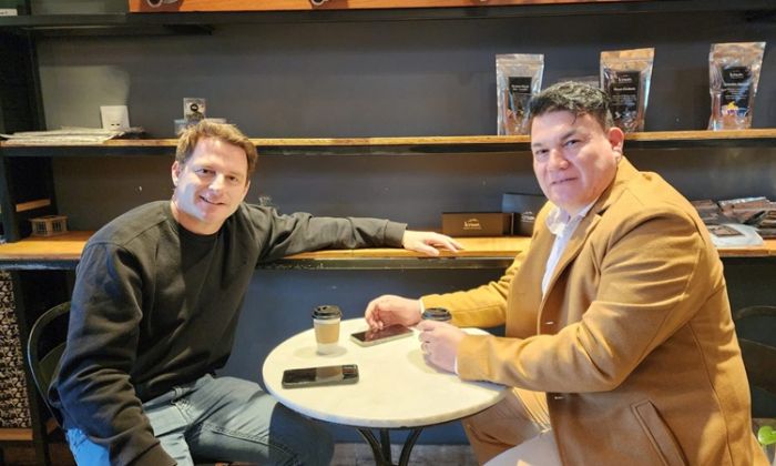 El senador Campbell y el concejal Giménez, juntos por Varela