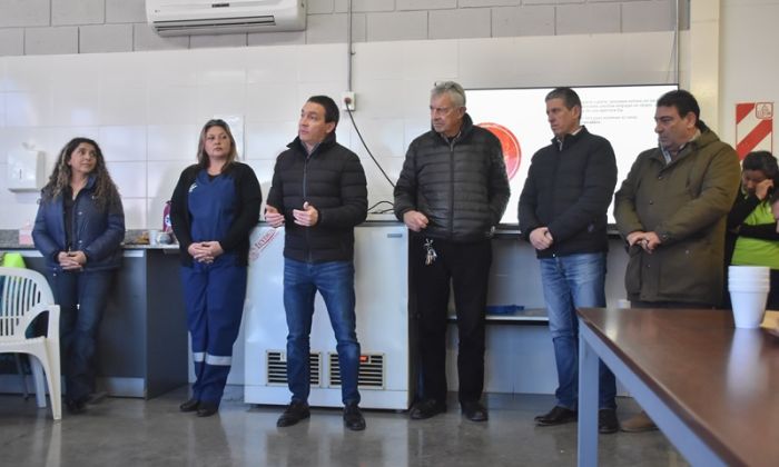 Capacitación en primeros auxilios en el PITec de Florencio Varela