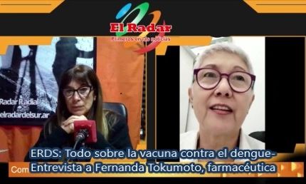 F. Varela – Todo sobre la vacuna contra el Dengue – Entrevista a Fernanda Tokumoto, farmacéutica