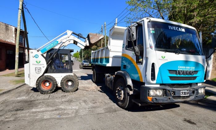 Sostenimiento de la red vial en barrios varelenses