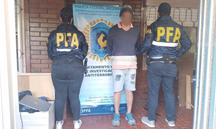 La PFA detuvo a un hombre por amenazas e intimidación pública al presidente de la nación