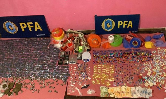 La PFA desarticuló una megabanda que vendía drogas en La Matanza