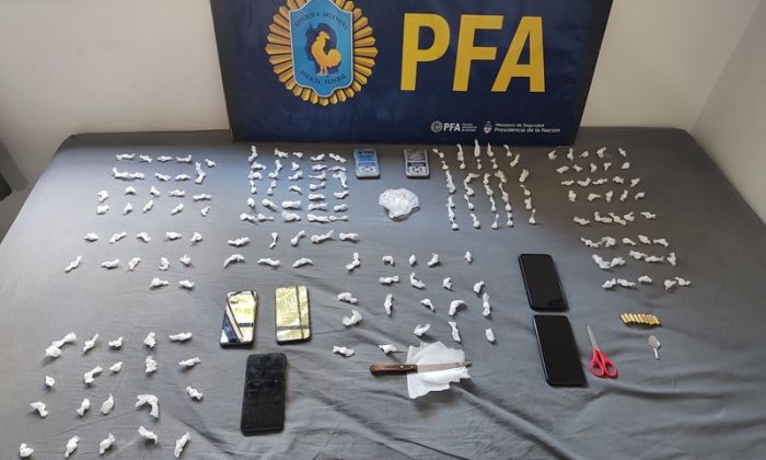 La PFA desmanteló una red narco-criminal en el oeste del conurbano bonaerense