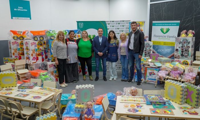 Florencio Varela - Entrega de recursos a Centros de Desarrollo Infantil