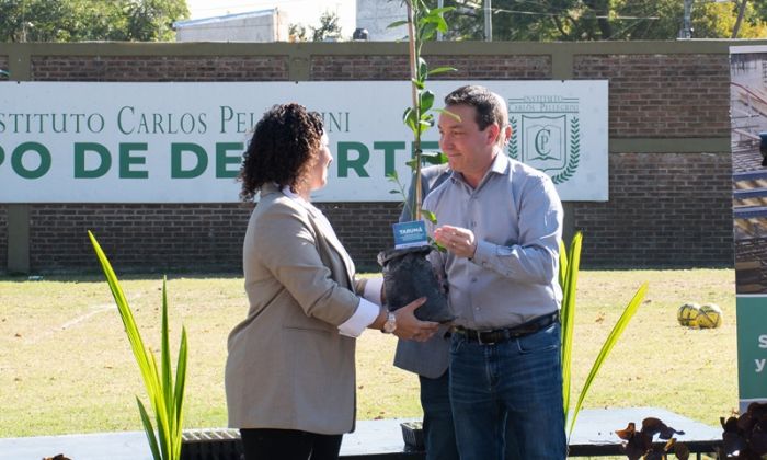 F. Varela - Lanzamiento del Programa Municipal de Forestación 2025