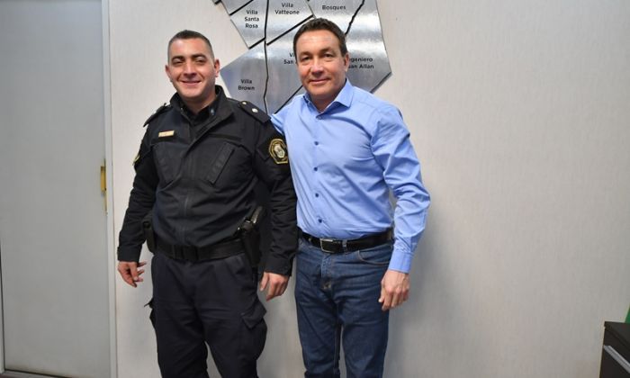 Acto heroico: un policía varelense le salvó la vida a un niño