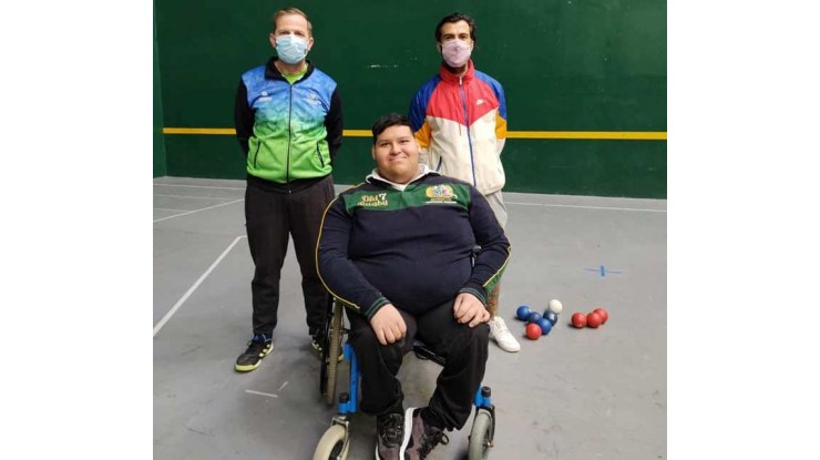 Atleta varelense concentró con la preselección de Boccia