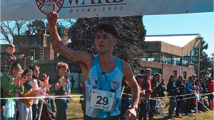 Atleta varelense se coronó campeón nacional de Cross Country