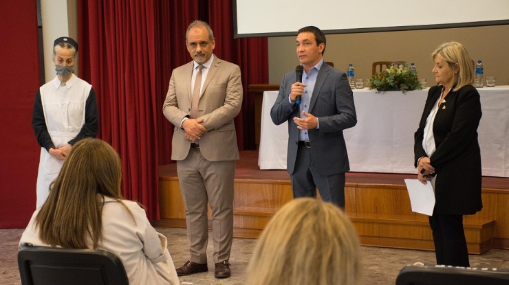 Andrés Watson en la 1º Reunión del Consejo Directivo