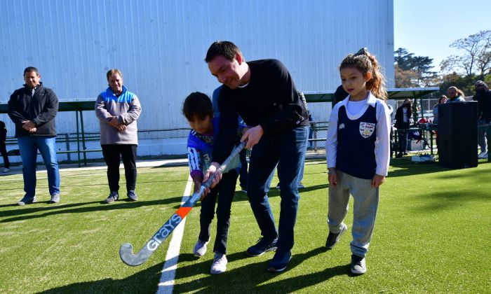 F. Varela - Apertura de las nuevas instalaciones en el Polideportivo Municipal "Néstor Kirchner"