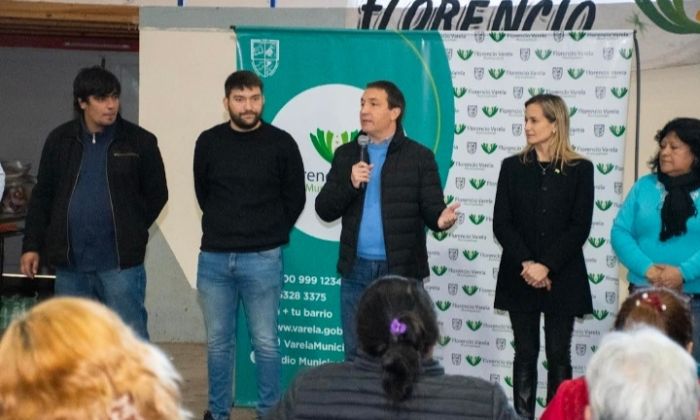 F. Varela: Watson en el cierre de una nueva capacitación para integrantes del Plan Más Vida