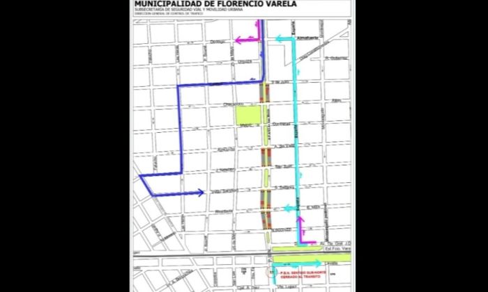 F. Varela: Interrupción al tránsito por las obras en la Ruta Provincial Nº53