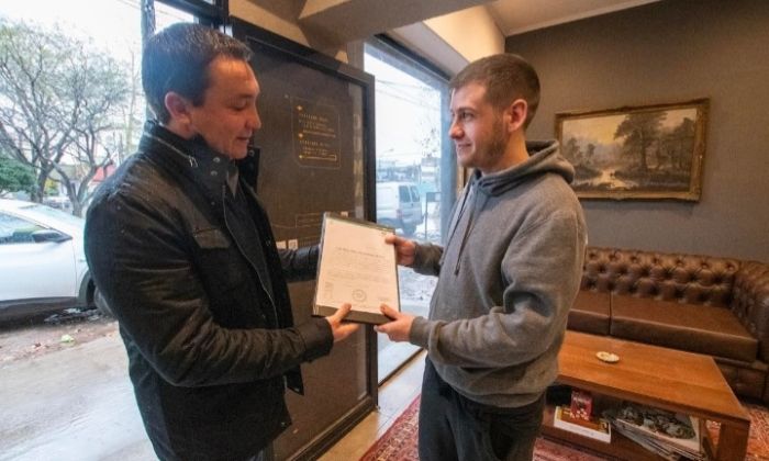 F. Varela: Andrés Watson subrayó el espíritu emprendedor de la juventud varelense