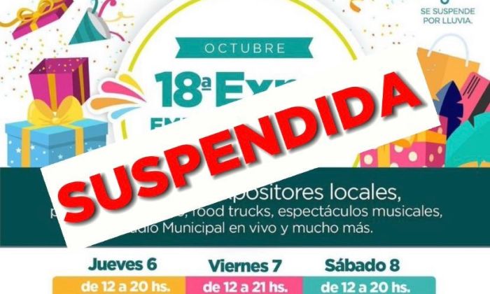 F. Varela: Suspensión de la jornada final de la ExpoEmprendedores