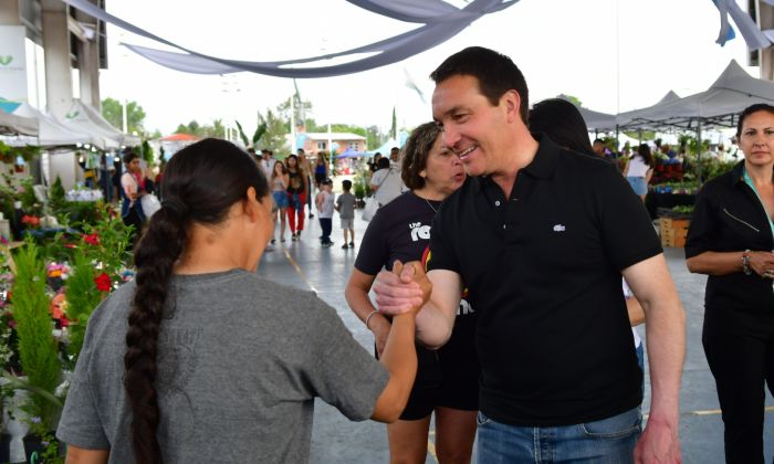 Andrés Watson en la Fiesta de la Identidad Productiva e Industrial Varelense
