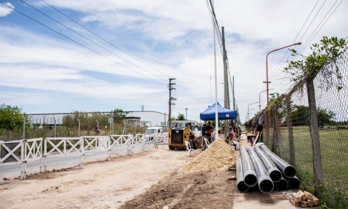 F. Varela: Obras para mejorar el suministro de agua en La Rotonda - La Carolina