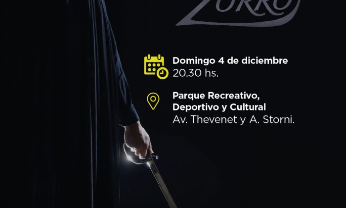 Nuevamente en Florencio Varela el espectáculo “La Espada del Zorro”