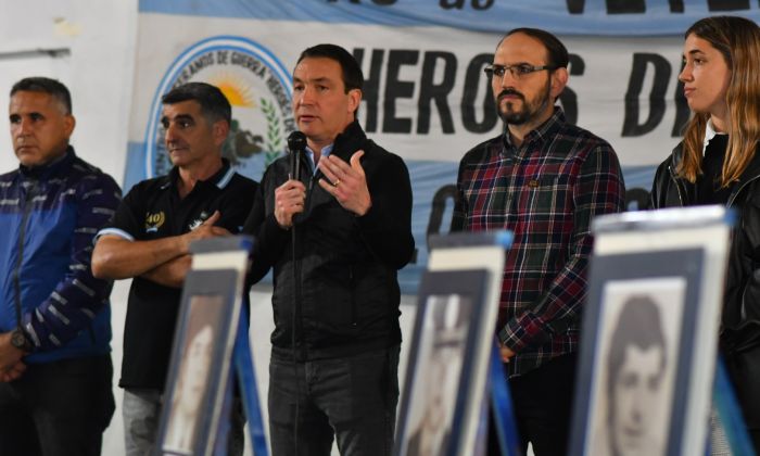 Florencio Varela - Comenzaron las conmemoraciones, a 41 años de la Guerra de Malvinas