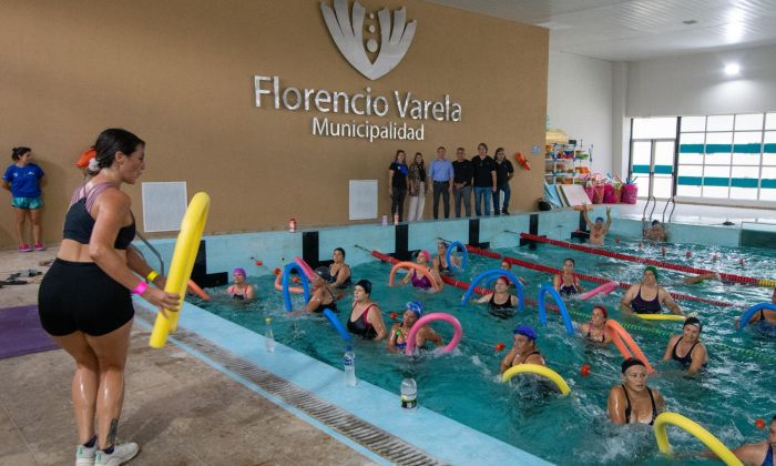 Florencio Varela - Reapertura de la pileta semiolímpica de “La Patriada”