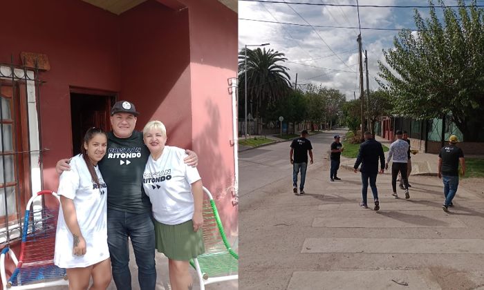 Florencio Varela – El concejal Diego Giménez recorrió el barrio La Carolina II y dialogó con los vecinos