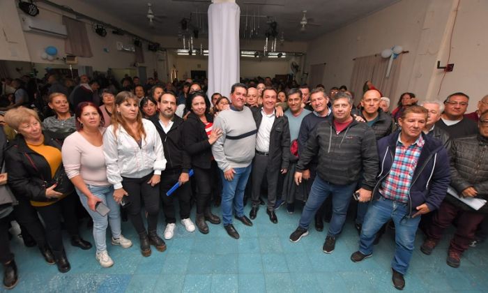 Florencio Varela - Andrés Watson junto a entidades sociales