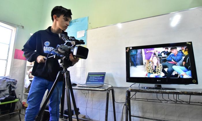 Florencio Varela – El taller municipal “Varela TeVe” llegó a las escuelas