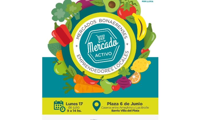Florencio Varela – Lunes 17 de julio - Mercado Activo en Villa del Plata