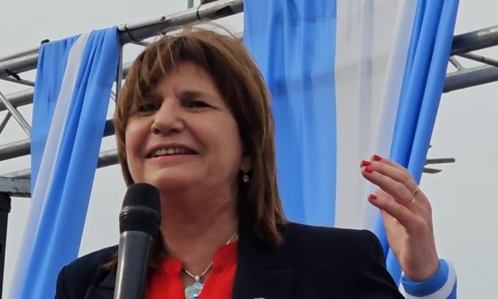 Patricia Bullrich en el Cruce Varela