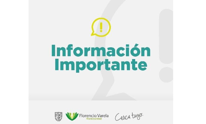 El Municipio desmiente versiones sobre saqueos en Florencio Varela