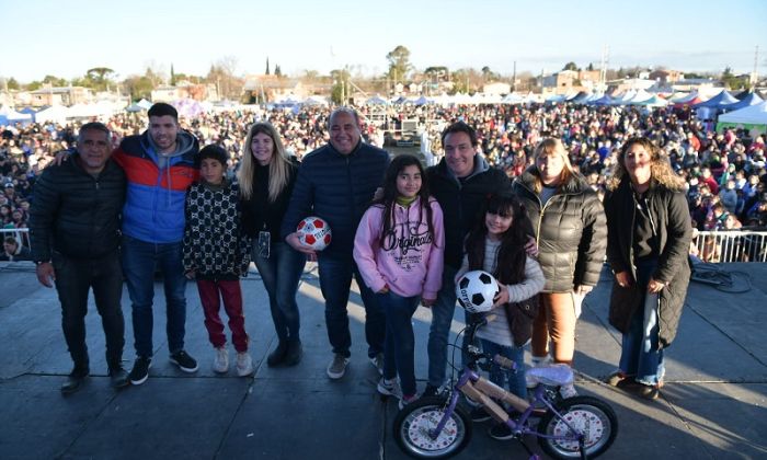 Miles de varelenses disfrutaron el festejo del Día de las Infancias