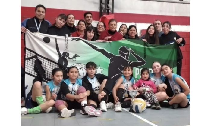 Varelenses campeonas en la Federación Metropolitana de Vóley