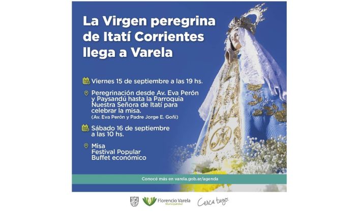 La virgen de Itatí llega a Florencio Varela