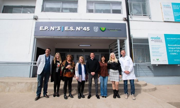 F.Varela – Remodelación del edificio escolar de la Primaria 3 y la Secundaria 45