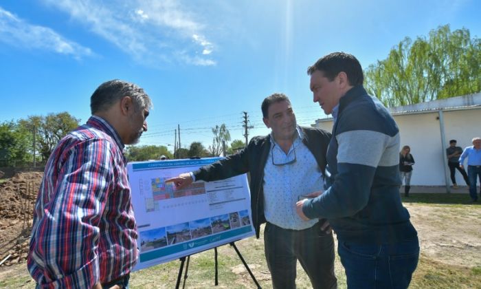 F. Varela – Avanza el nuevo Centro de Salud en Ingeniero Allan