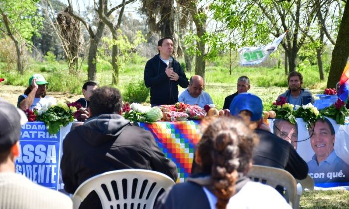 F. Varela - Andrés Watson encabezó una asamblea con miembros del sector agrícola