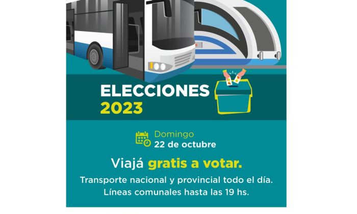 Florencio Varela - Transporte público gratuito para ir a votar