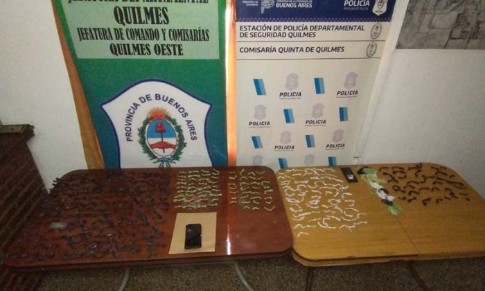 Quilmes – Dos mujeres detenidas y secuestro de cocaína en varios allanamientos