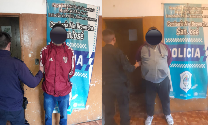 Almirante Brown – Dos malvivientes detenidos por robo  a un club de barrio