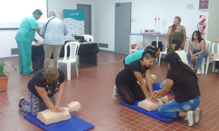 Florencio Varela – Capacitación en Reanimación Cardiopulmonar y Primeros Auxilios