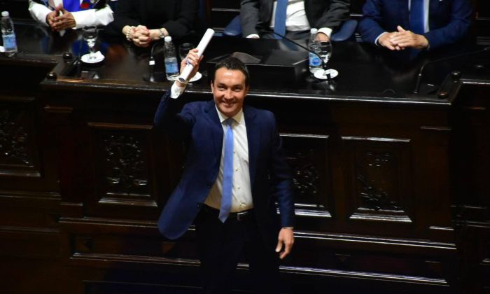 La Plata: Andrés Watson recibió el diploma de Intendente Electo de Florencio Varela