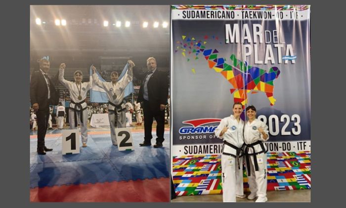 El taekwondo varelense en lo más alto de Sudamérica