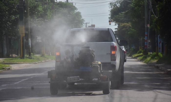 Campaña de fumigación en Florencio Varela